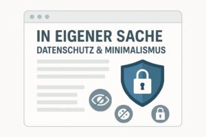 In eigener Sache :-)